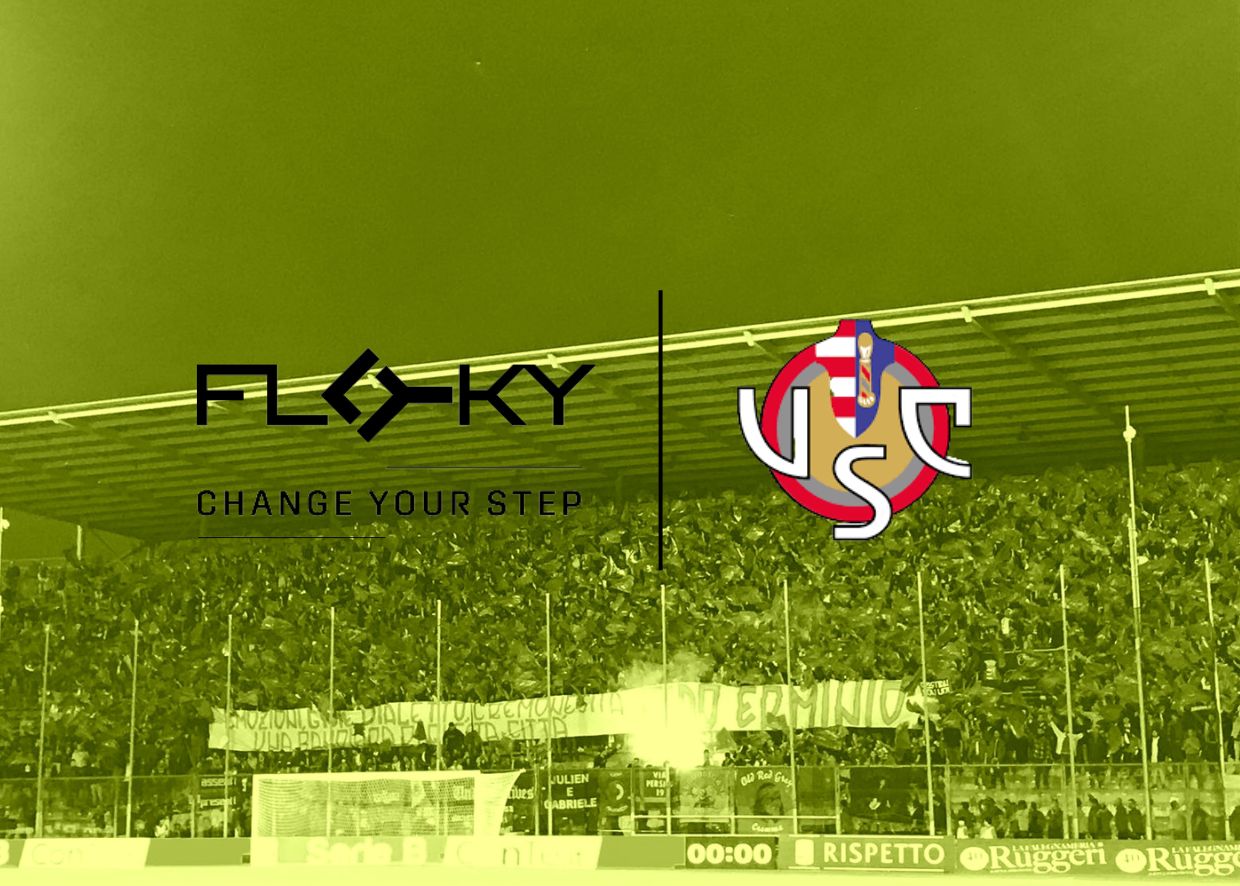 A shared technological and innovative vision: FLOKY Official Supplier of U.S. Cremonese