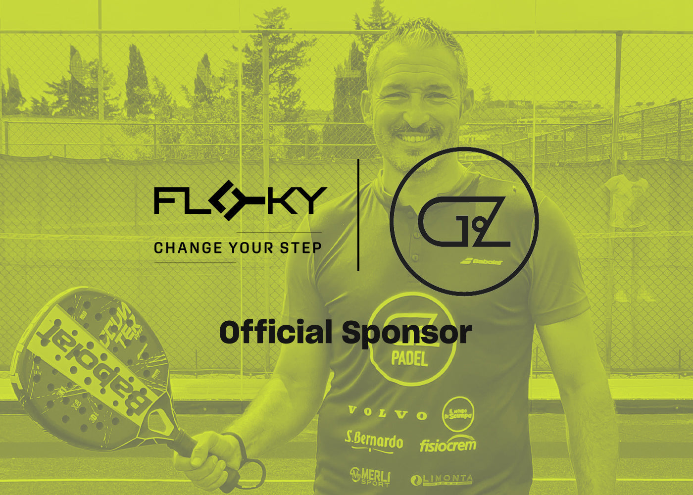 Where padel meets Italian and international sports legends: FLOKY sponsors GZ19 Padel Tour